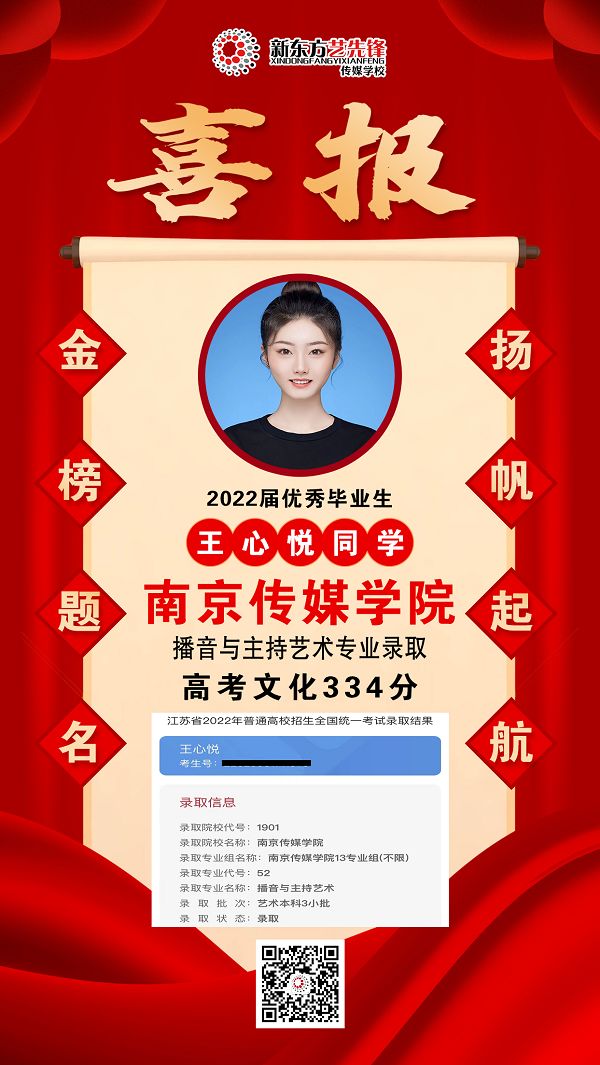 王心悅 南京傳媒學院